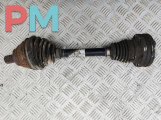 полуось передняя левая (приводной вал, ШРУС) Volkswagen Passat B6 2006, 2.0 л., дизель, МКПП, чёрный, универсал