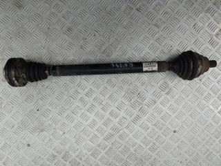 полуось передняя правая (приводной вал, ШРУС) Volkswagen Passat B6 2006, 2.0 л., дизель, МКПП, чёрный, универсал, 1K0407272EN