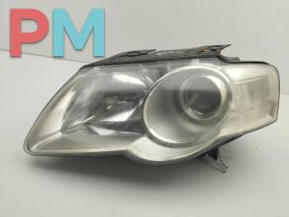фара левая Volkswagen Passat B6 2006, 2.0 л., дизель, МКПП, чёрный, универсал, 3C0941005Q