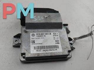 блок управления ручником Volkswagen Passat B6 2005, 2.0 л., бензин, АКПП, чёрный, универсал, 3C0907801B