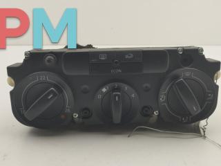 блок управления печки / климат-контроля Volkswagen Touran 1 поколение 2003, 1.6 л., бензин, МКПП, серый, минивэн