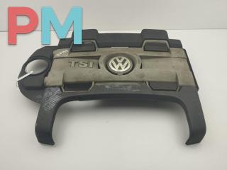 декоративная крышка двигателя Volkswagen Touran 1 поколение [рестайлинг] 2006, 1.4 л., бензин, МКПП, чёрный, минивэн, 03C103925N