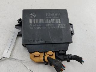 блок управления парктрониками Volkswagen Passat B6 2005, 2.0 л., бензин, АКПП, чёрный, универсал, 3C0919283B