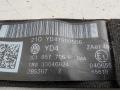 ремень безопасности Volkswagen Passat B6 2005, 2.0 л., бензин, АКПП, чёрный, универсал, 3C1857706F - фото №2