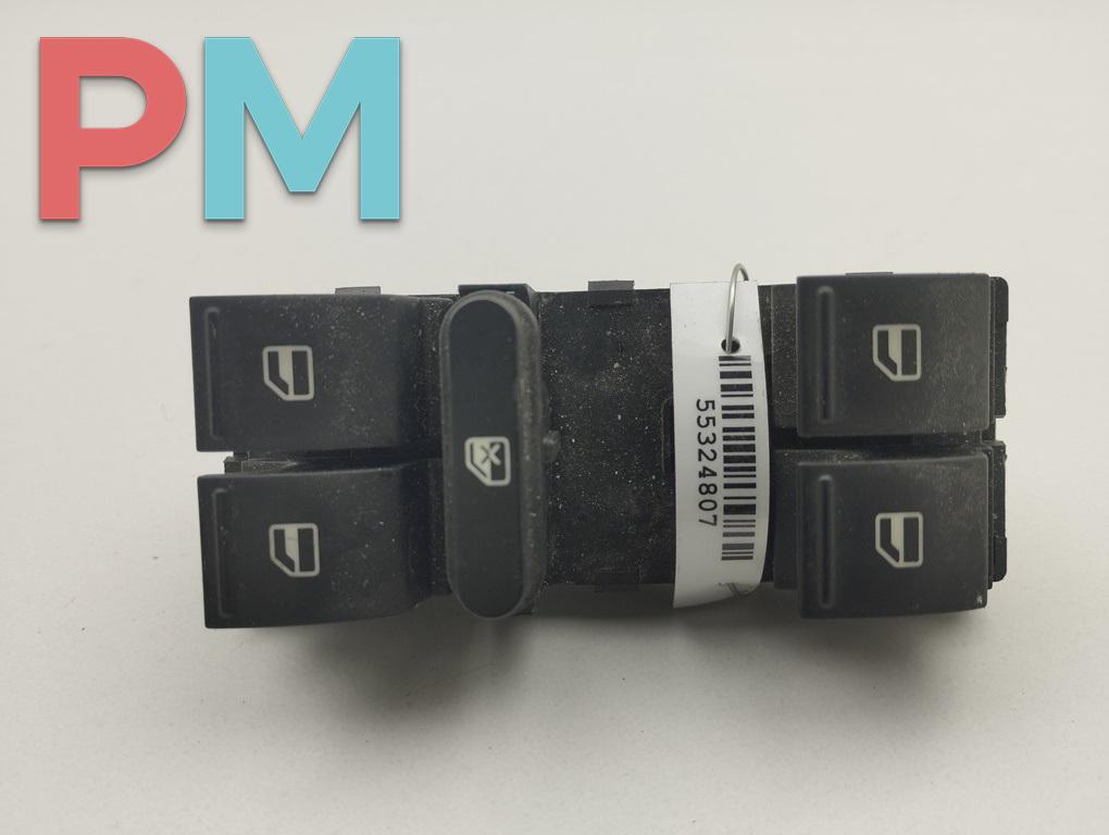 блок управления стеклоподъемниками Volkswagen Passat B6 2006, 2.0 л., бензин, МКПП, серый, седан, 1K4959857B - фото №1