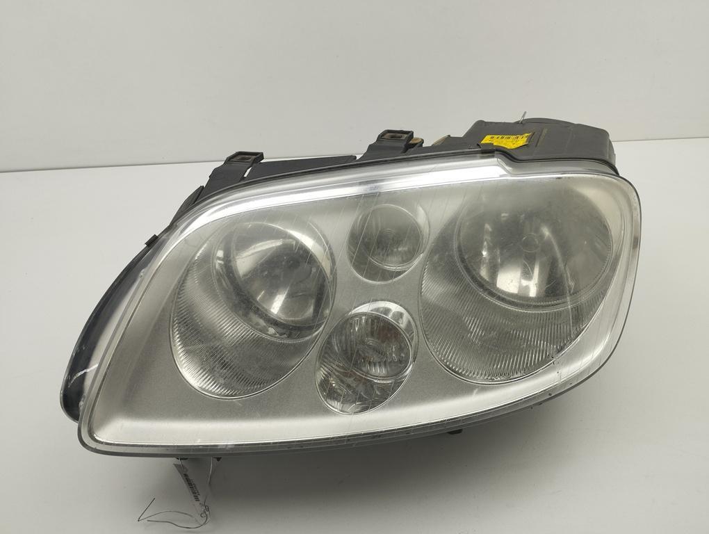фара левая Volkswagen Touran 1 поколение 2003, 1.6 л., бензин, МКПП, серый, минивэн, 1T0941005D - фото №1