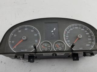 приборная панель Volkswagen Touran 1 поколение [рестайлинг] 2006, 1.4 л., бензин, МКПП, чёрный, минивэн, 1T0920872E
