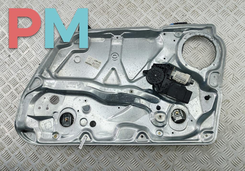 стеклоподъемник электрический передний правый Volkswagen Passat B5 1997, 2.3 л., бензин, МКПП, зелёный, седан, 3B4837752AG - фото №1