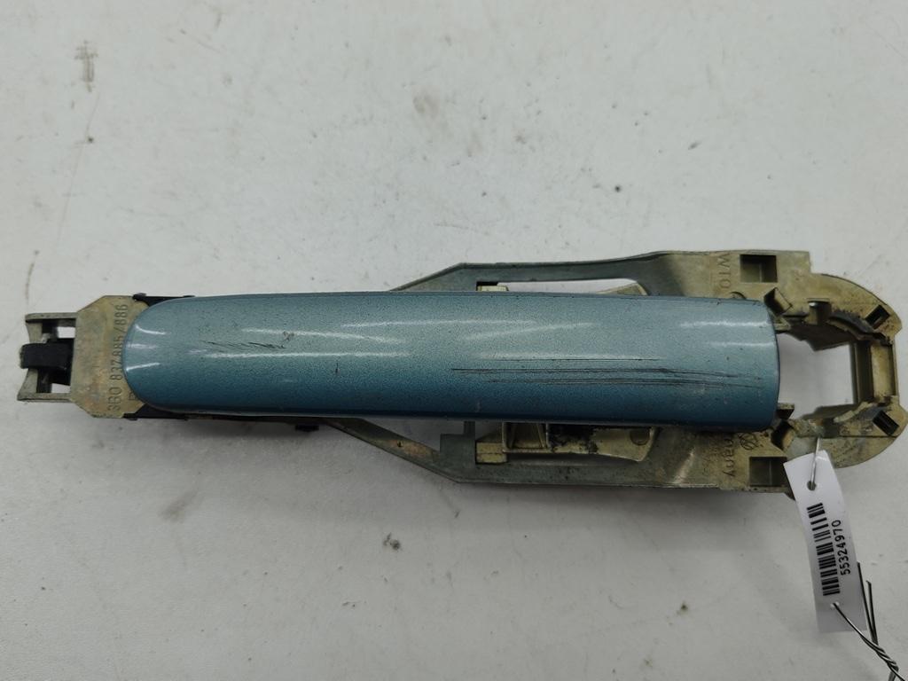 ручка наружная передняя левая Volkswagen Passat B5 1997, 1.6 л., бензин, МКПП, зелёный, универсал - фото №1