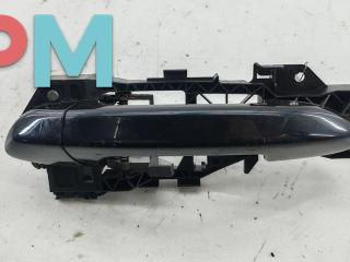 ручка наружная передняя левая Volkswagen Passat B6 2006, 2.0 л., дизель, МКПП, чёрный, универсал