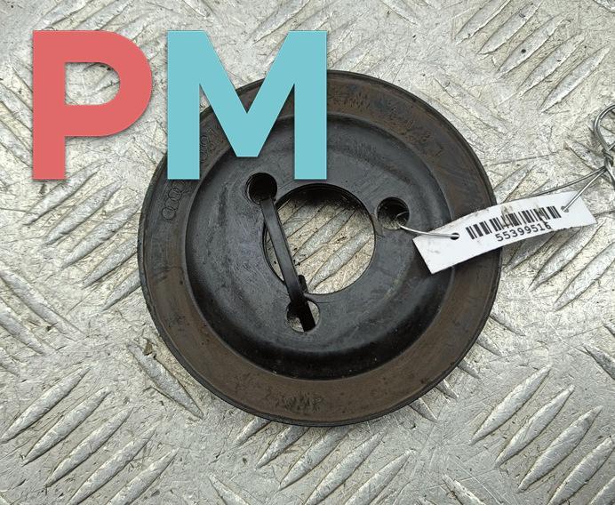 шкив помпы Volkswagen Passat B5 1998, 1.8 л., бензин, МКПП, серый, универсал, 058121031B, 058121031C - фото №1