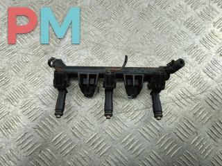 Форсунка топливная (комплект) Skoda Fabia 2 поколение (5J) 2009, 1.2 л., бензин, МКПП, серый, хетчбэк 5 дв., 03D906031G