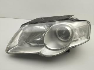 фара левая Volkswagen Passat B6 2008, 2.0 л., дизель, МКПП, серый, универсал, 3C0941005AB