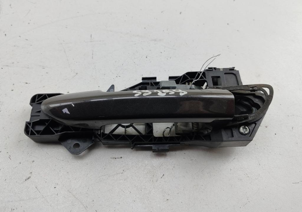 ручка наружная передняя левая Volkswagen Passat B6 2005, 2.0 л., бензин, АКПП, чёрный, универсал, 3C0837885D