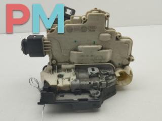 замок двери передней левой Volkswagen Passat B6 2005, 2.0 л., бензин, АКПП, чёрный, универсал