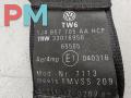 ремень безопасности Volkswagen Bora 1 поколение 2001, 1.6 л., бензин, МКПП, серый, универсал, 1J4857705AA - фото №2