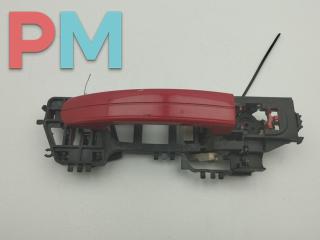 ручка наружная передняя левая Ford Focus 2 поколение [рестайлинг] 2007, 1.6 л., i, бензин, МКПП, красный, кабриолет, 4M51R22404AC