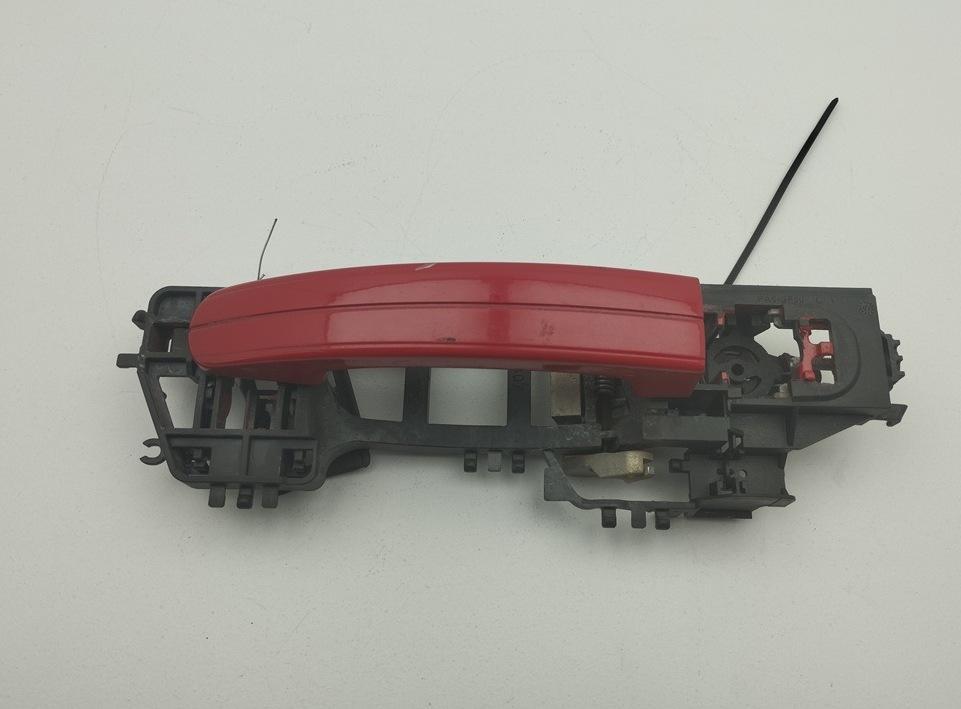ручка наружная передняя левая Ford Focus II 2007, 1.6 л., i, бензин, МКПП, красный, кабриолет, 4M51R22404AC