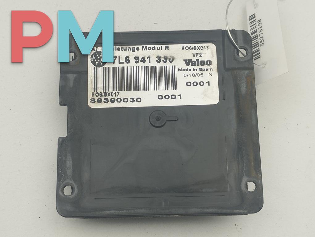 блок управления светом Volkswagen Passat B6 2005, 2.0 л., бензин, АКПП, чёрный, универсал, 7L6941330 - фото №1
