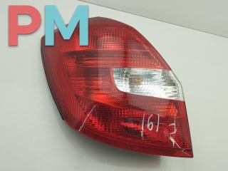 фонарь задний правый Skoda Fabia 2 поколение (5J) 2009, 1.2 л., бензин, МКПП, серый, хетчбэк 5 дв., 9EL35425803