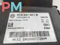 блок управления ручником Volkswagen Passat B6 2009, 1.4 л., бензин, МКПП, чёрный, универсал, 3C8907801B - фото №3