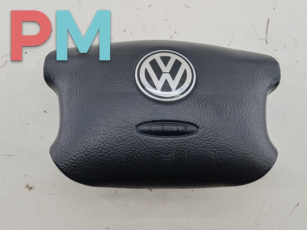 подушка безопасности водителя Volkswagen Passat B5 1999, 1.9 л., дизель, МКПП, зелёный, универсал, 3B0880201 - фото №1