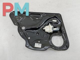 стеклоподъемник электрический задний левый Volkswagen Passat B6 2006, 2.0 л., дизель, МКПП, чёрный, универсал, 3C4839755H