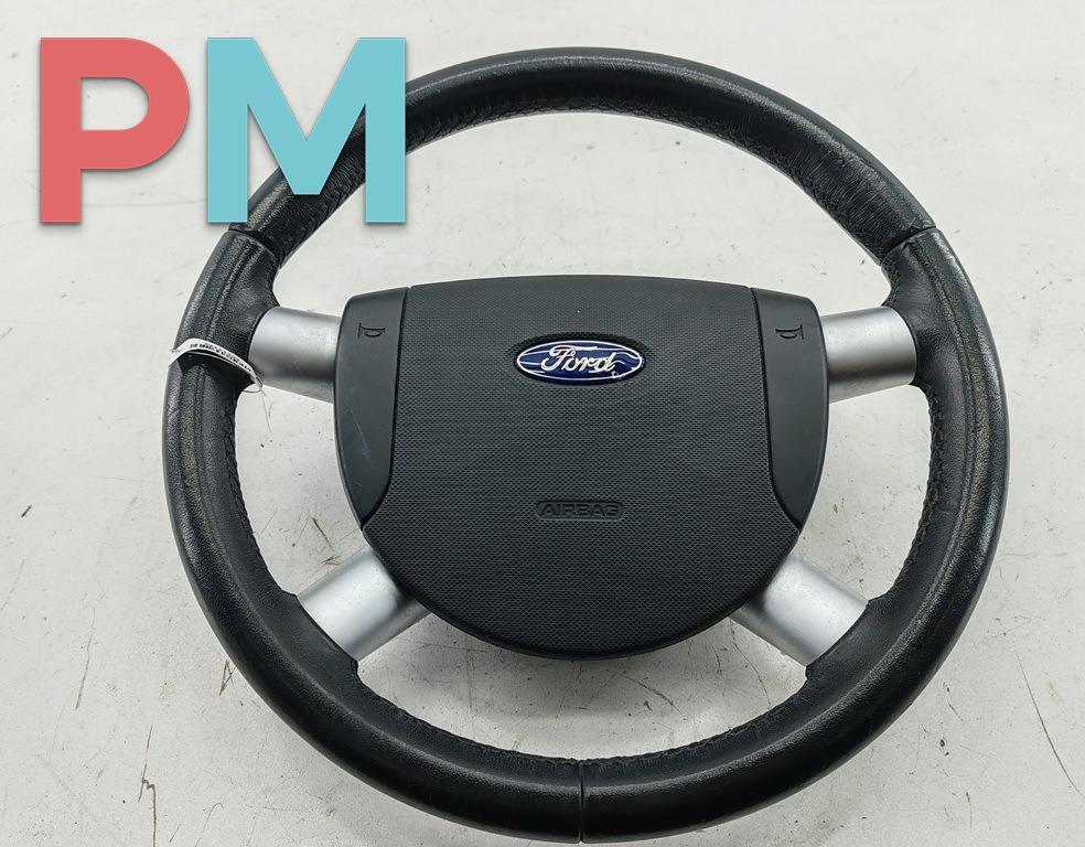 руль Ford Mondeo 3 поколение 2000, 1.8 л., бензин, МКПП, чёрный, хетчбэк 5 дв. - фото №1