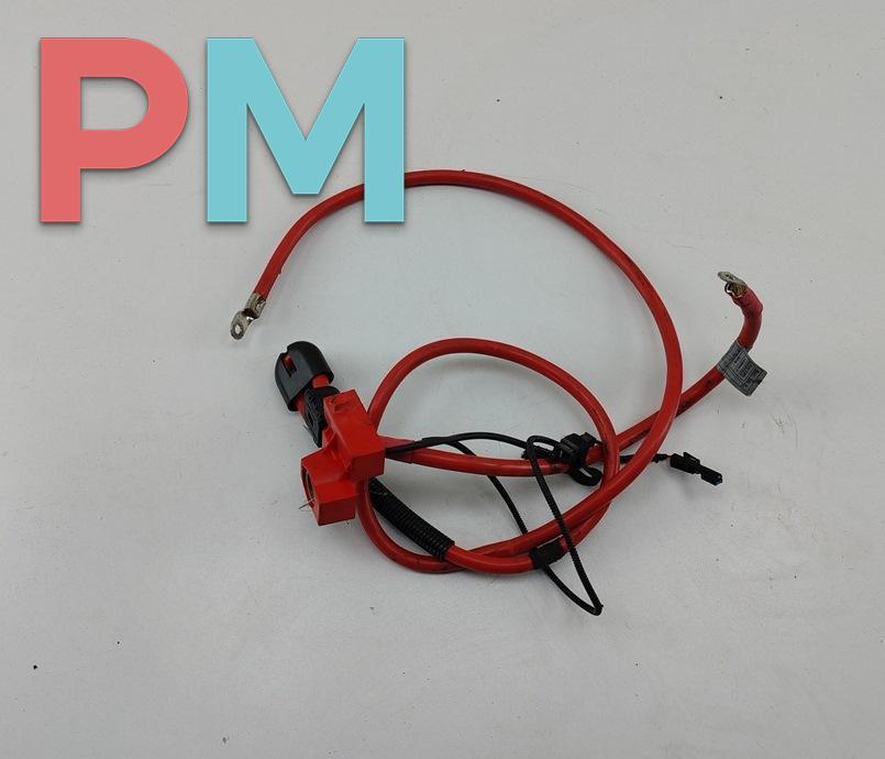 плюсовой провод аккумулятора BMW 5 серия E60/E61 2004, 2.2 л., бензин, АКПП, серый, седан - фото №1