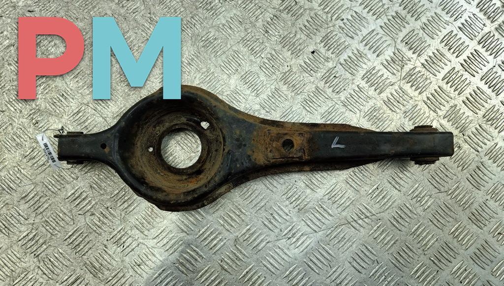 рычаг задний левый Ford Focus 2 поколение 2004, 1.6 л., i, бензин, МКПП, красный, универсал - фото №1