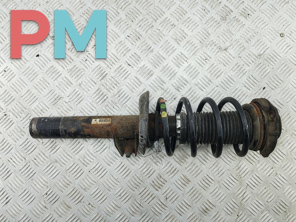 стойка передняя Volkswagen Passat B6 2007, 2.0 л., дизель, МКПП, синий, универсал - фото №1