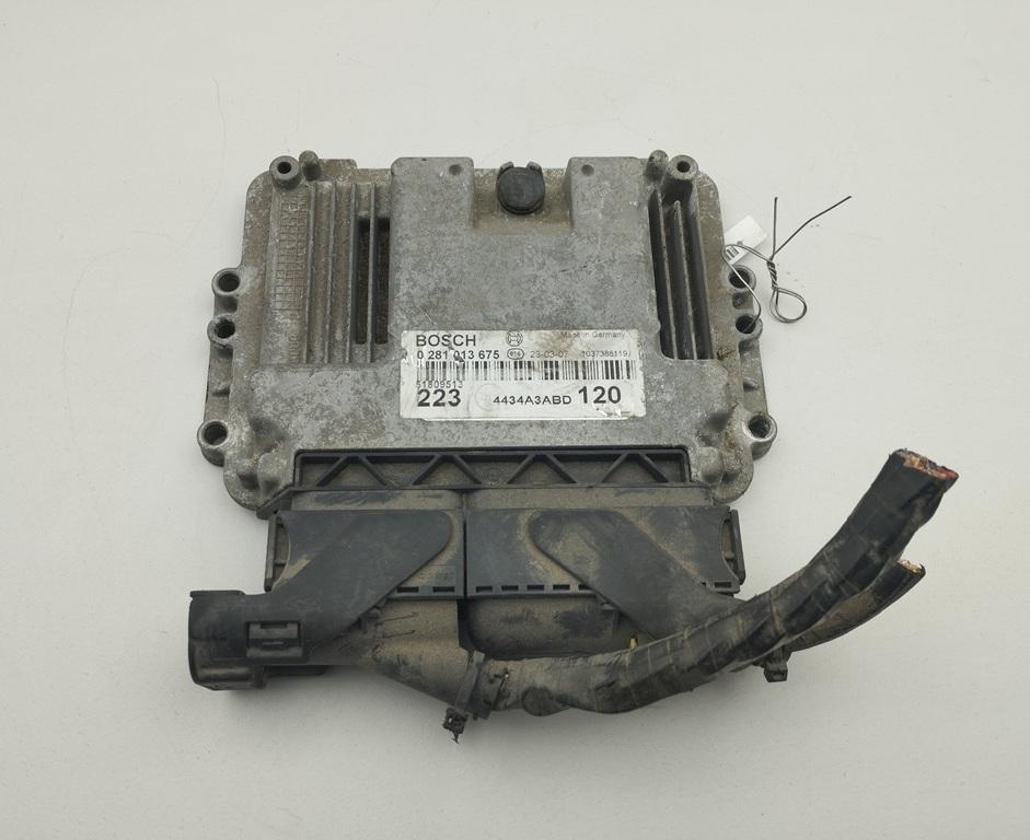 ЭБУ Fiat Doblo 2007, 1.9 л., дизель, МКПП, серый, фургон, 0281013675