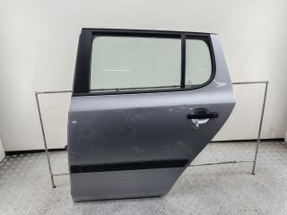 дверь сдвижная Skoda Fabia mk2 (5J) 2009, серый, хетчбэк 5 дв.