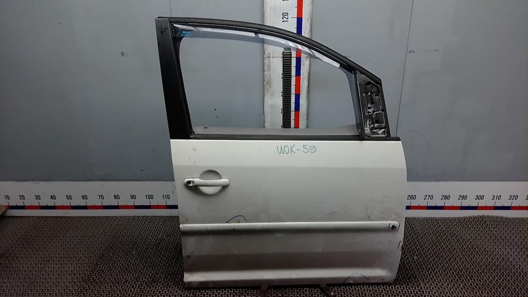 дверь передняя правая Volkswagen Caddy 3 поколение 2005, 1.9 л., дизель, МКПП - фото №1