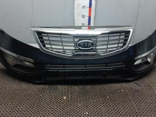 бампер передний Kia Sportage 3 поколение 2011, 2.0 л., дизель, МКПП, внедорожник 5 дв.