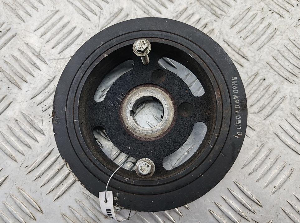 шкив коленвала Renault Megane III 2009, 1.4 л., бензин, МКПП, белый, хетчбэк 5 дв.