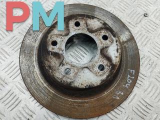 диск тормозной задний Nissan Primera P12 2002, 1.8 л., бензин, МКПП, серый, седан