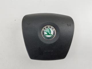 подушка безопасности водителя Skoda Octavia mk2 (A5 1Z) 2005, 1.9 л., дизель, МКПП, чёрный, универсал, 1Z0880201Q