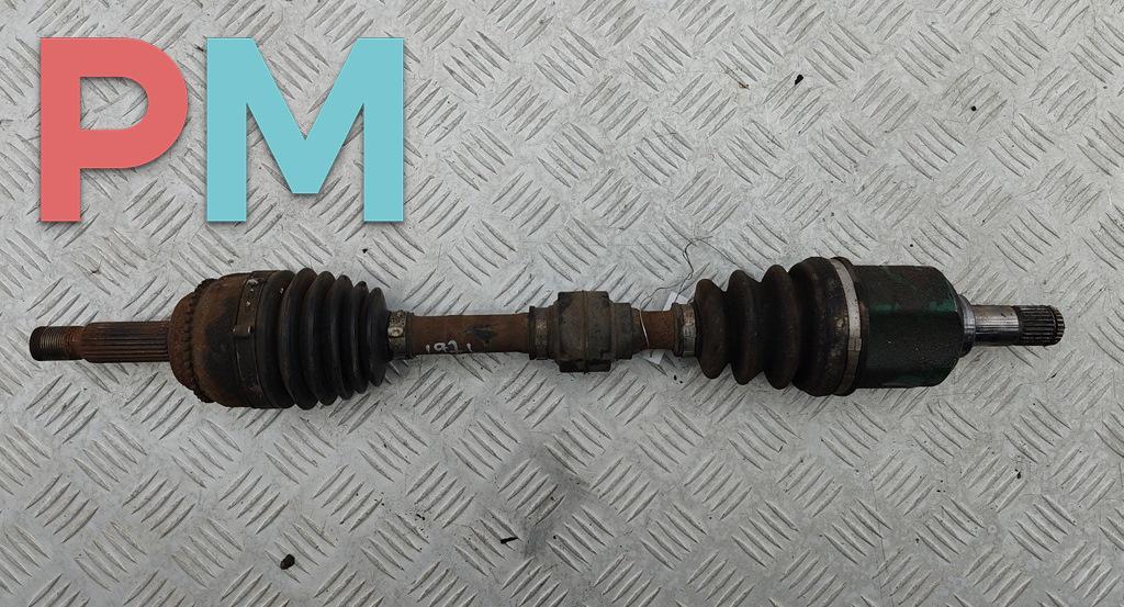 полуось передняя левая (приводной вал, ШРУС) Mitsubishi Lancer 10 поколение 2007, 1.6 л., бензин, МКПП, серый, универсал - фото №1