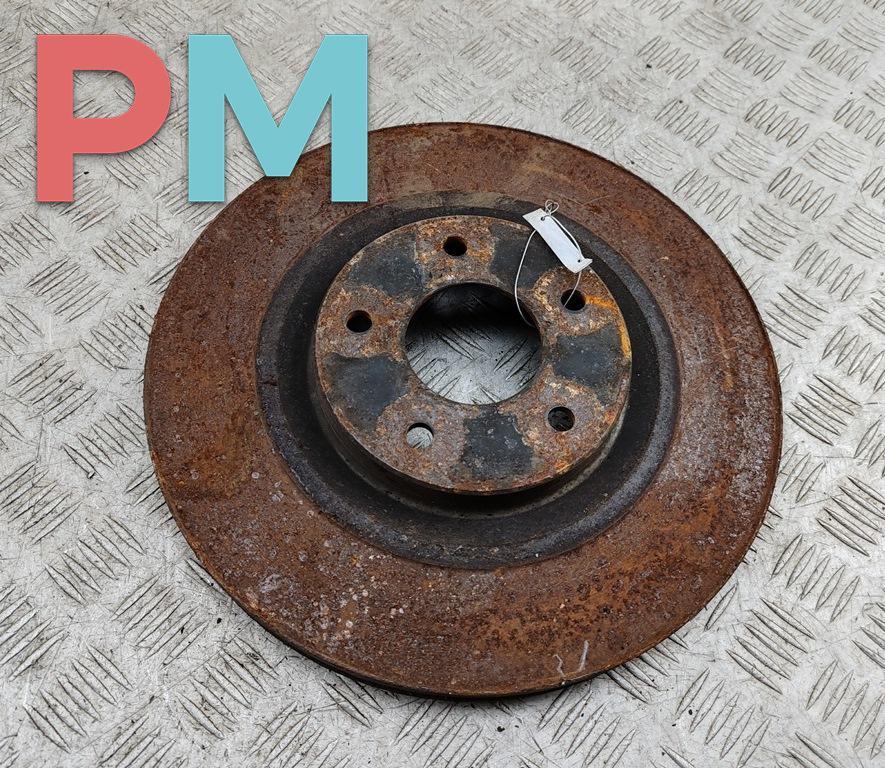 диск тормозной передний Renault Koleos 1 поколение 2008, 2.5 л., бензин, МКПП, серый, внедорожник 5 дв. - фото №1