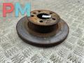 диск тормозной передний Volkswagen Transporter T4 1994, 2.4 л., дизель, МКПП, зелёный, микроавтобус - фото №2