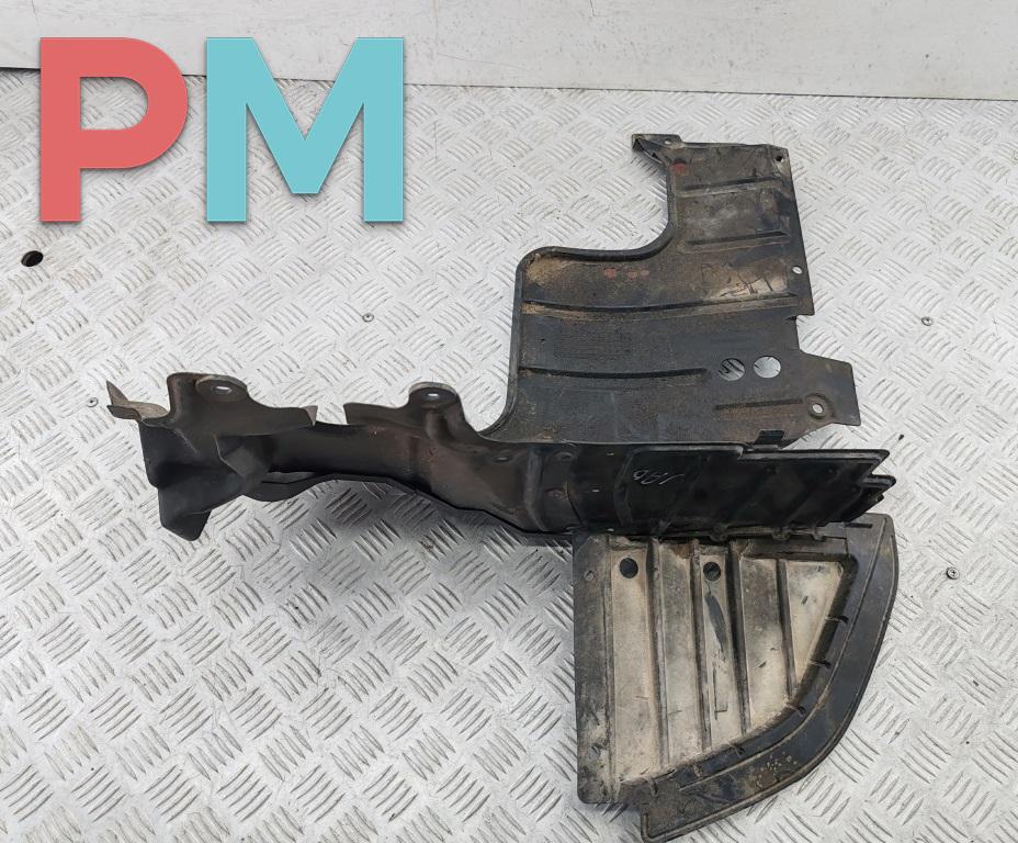 защита бампера (кенгурятник) Mitsubishi Lancer 10 поколение 2007, 1.6 л., бензин, МКПП, серый, универсал, MR539599 - фото №1