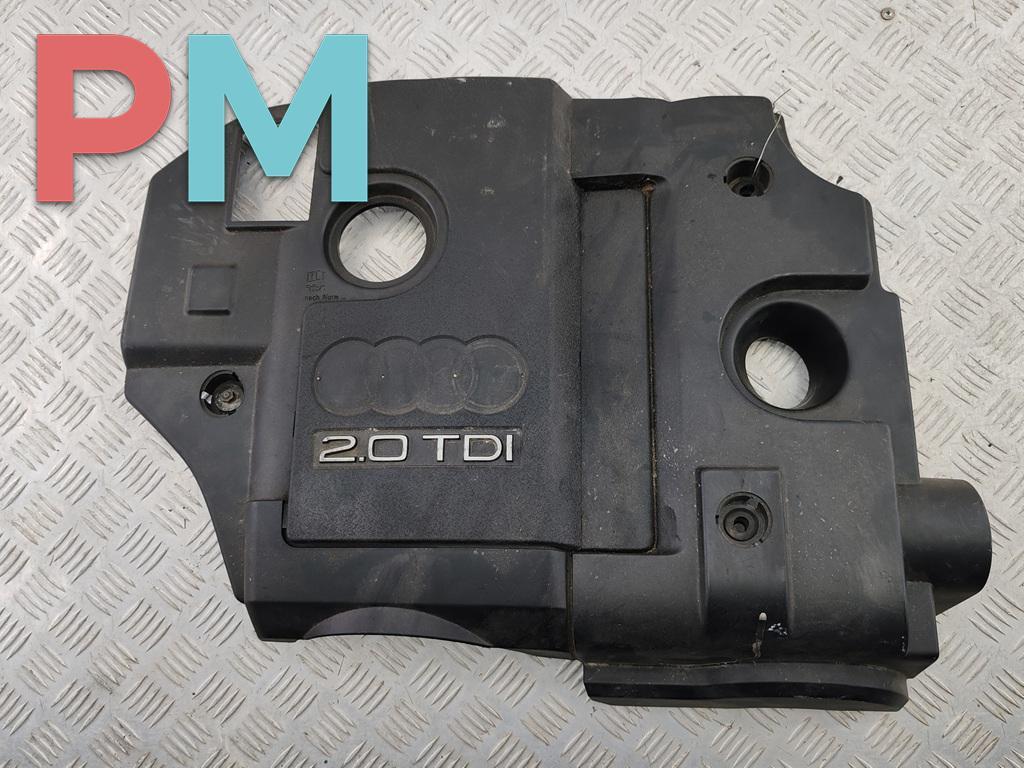 декоративная крышка двигателя Audi A4 B7 2007, 2.0 л., дизель, МКПП, чёрный, универсал, 38103925FD - фото №1