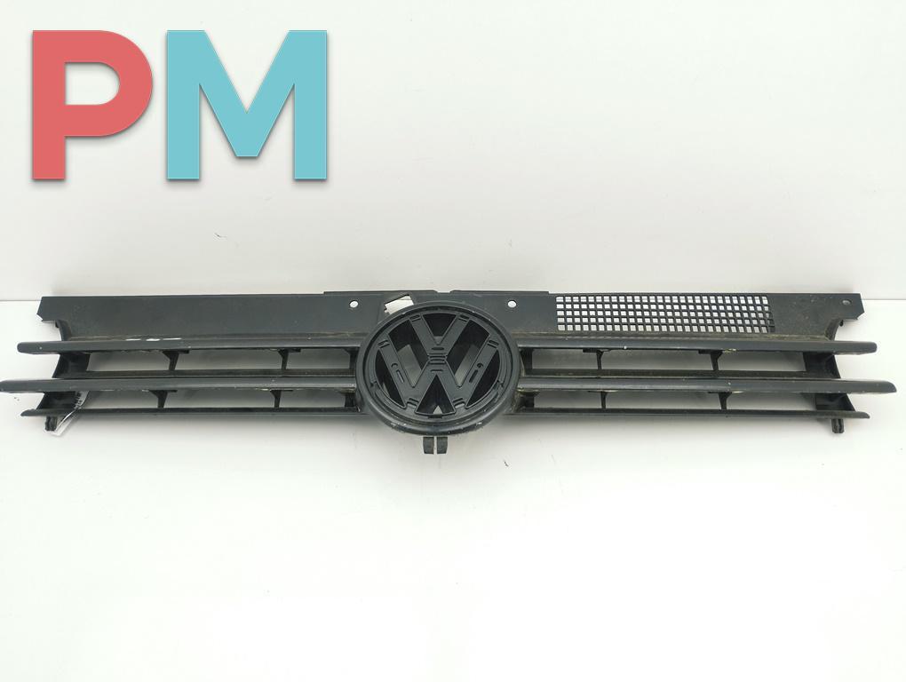 решетка радиатора Volkswagen Golf 4 поколение 2000, чёрный, хетчбэк 3 дв., 1J0853655G - фото №1