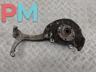 Кулак (корпус ступицы) передний левый Audi A4 B7 2005, 2.0 л., бензин, АКПП, серый, универсал, 8E0407242B