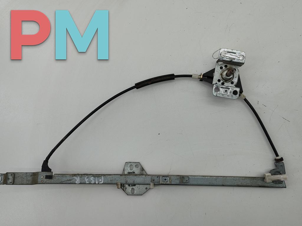 стеклоподъемник передний правый Volkswagen Transporter T4 1994, 2.4 л., дизель, МКПП, зелёный, микроавтобус, 701837502 - фото №1