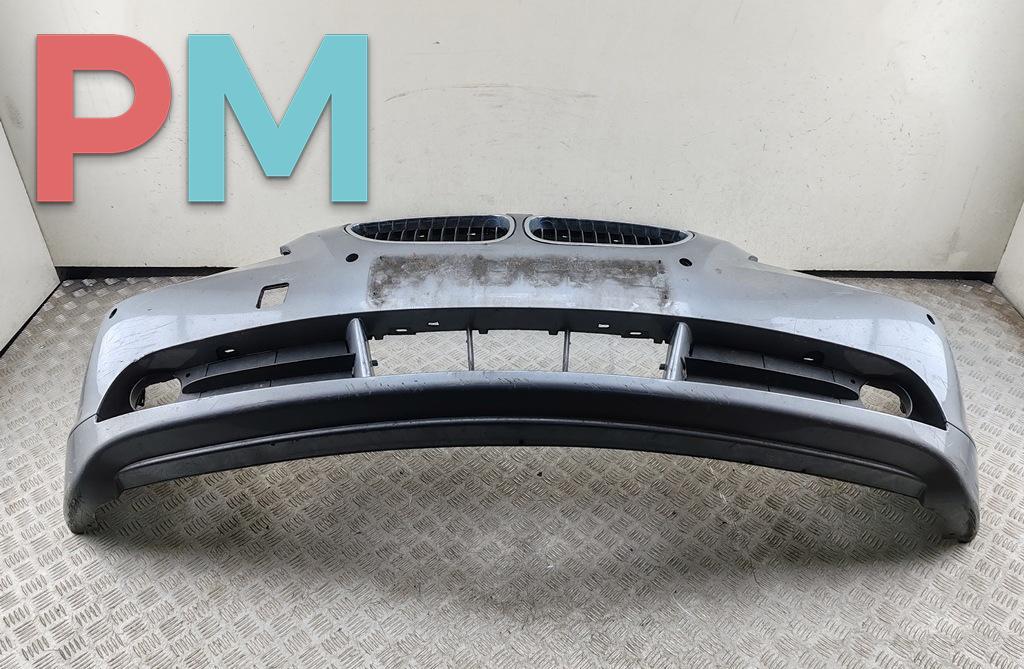 бампер передний BMW 5 серия E60/E61 2004, бензин, серый, седан, 51117033694 - фото №1