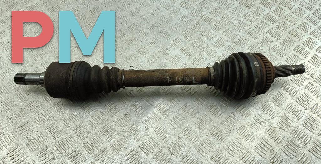 полуось передняя левая (приводной вал, ШРУС) Peugeot 607 1 поколение 2002, 2.2 л., бензин, МКПП, синий, седан - фото №1