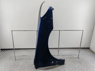 крыло переднее правое Peugeot 607 1 поколение 2002, 2.2 л., бензин, МКПП, синий, седан