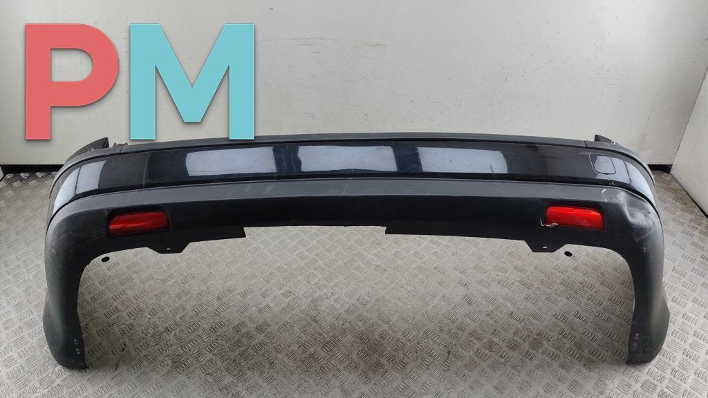 бампер задний Ford Focus 2 поколение 2006, чёрный, универсал, 4M51N17906AE - фото №1
